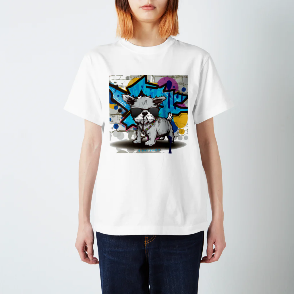 gearsARTのギャング犬 Regular Fit T-Shirt