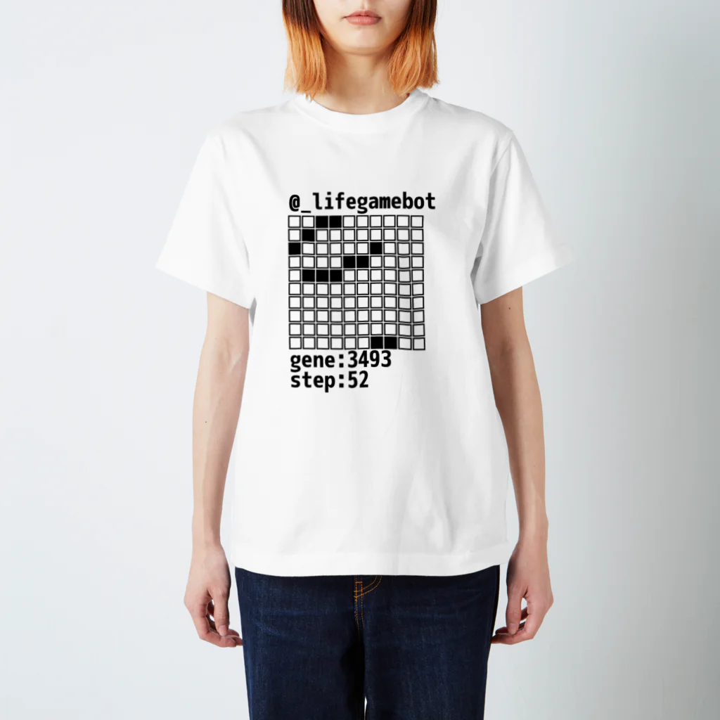 LifeGameBotの@_lifegamebot g:3493 s:52 Regular Fit T-Shirt