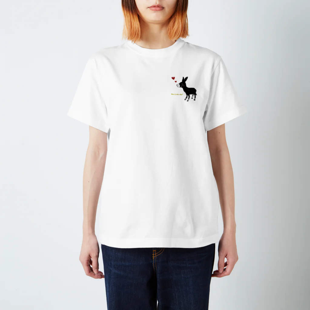 みやざきみいこのHave a nice day! Regular Fit T-Shirt