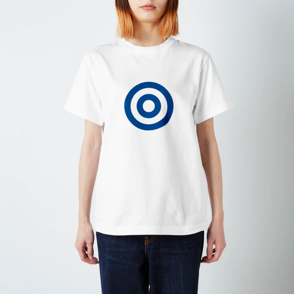 sai3254の蛇の目（ブルー） Regular Fit T-Shirt