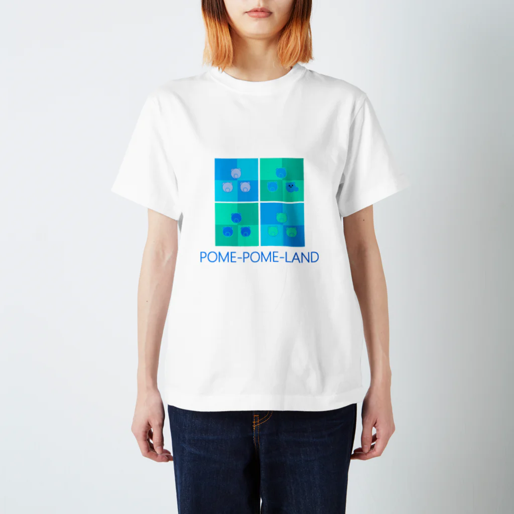 からっぽのオーブンのPOME-POME-LAND‐B スタンダードTシャツ