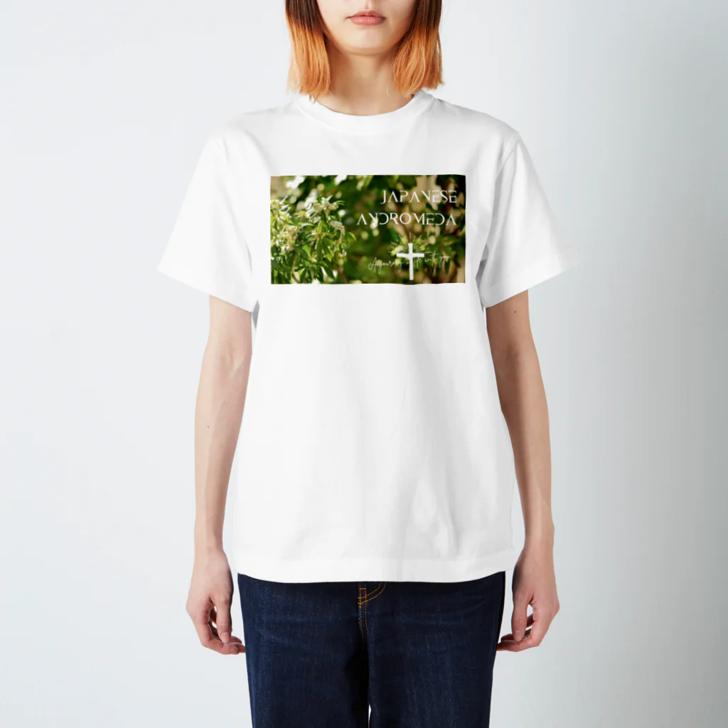 KOEN - online shop -のJapanese andromeda  馬酔木/あせび/Tシャツ Regular Fit T-Shirt