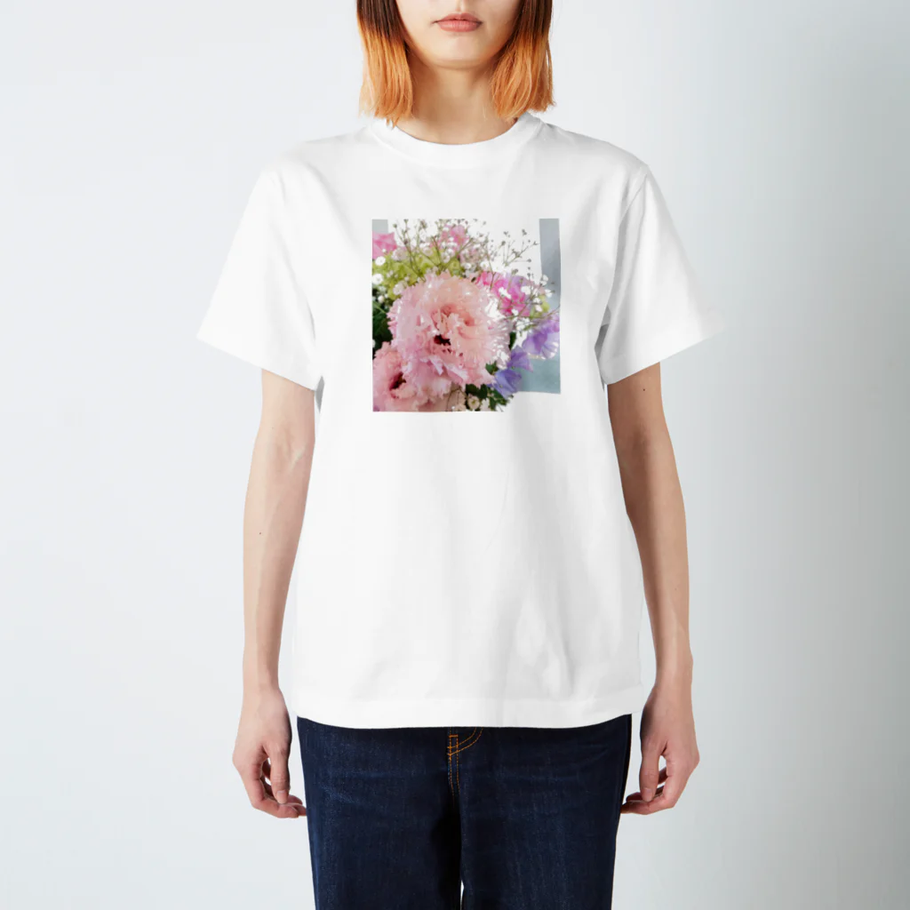 CrystalRoseの桃の節句とトルコキキョウ Regular Fit T-Shirt