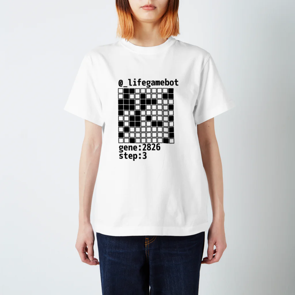 LifeGameBotの@_lifegamebot g:2826 s:3 Regular Fit T-Shirt