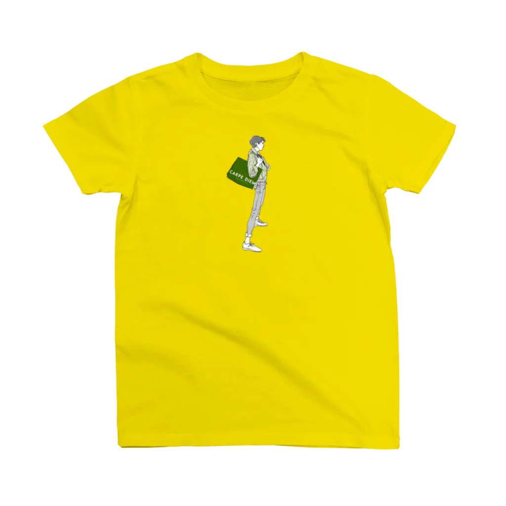 ポジティブＴシャツ屋さんの"Green" いけめんファッショニスタ Regular Fit T-Shirt