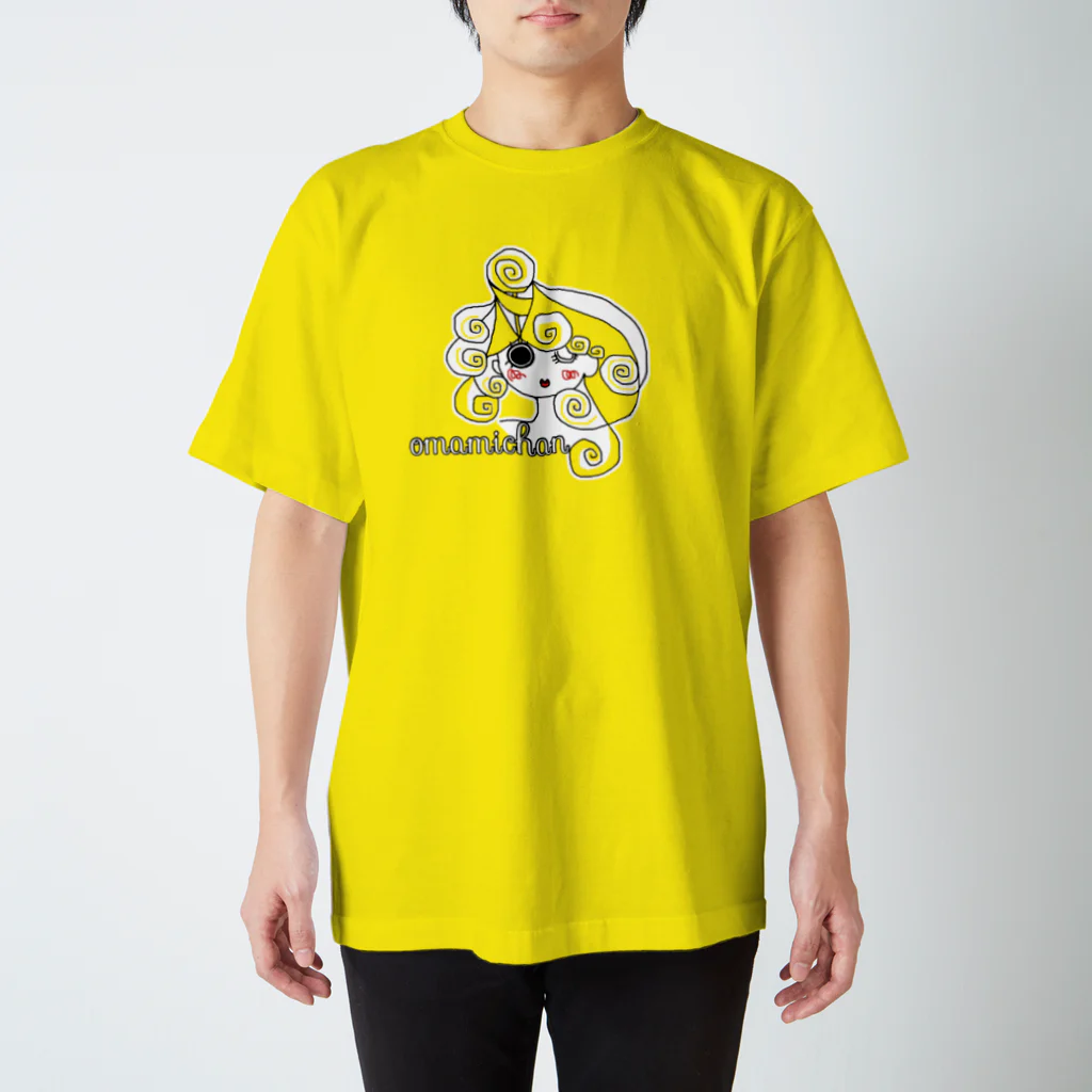 omamichanのキャンディガール(白) スタンダードTシャツ