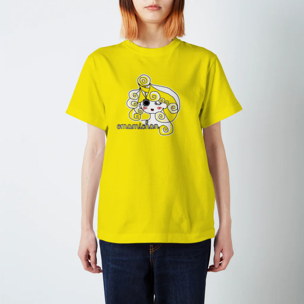 omamichanのキャンディガール(白) スタンダードTシャツ