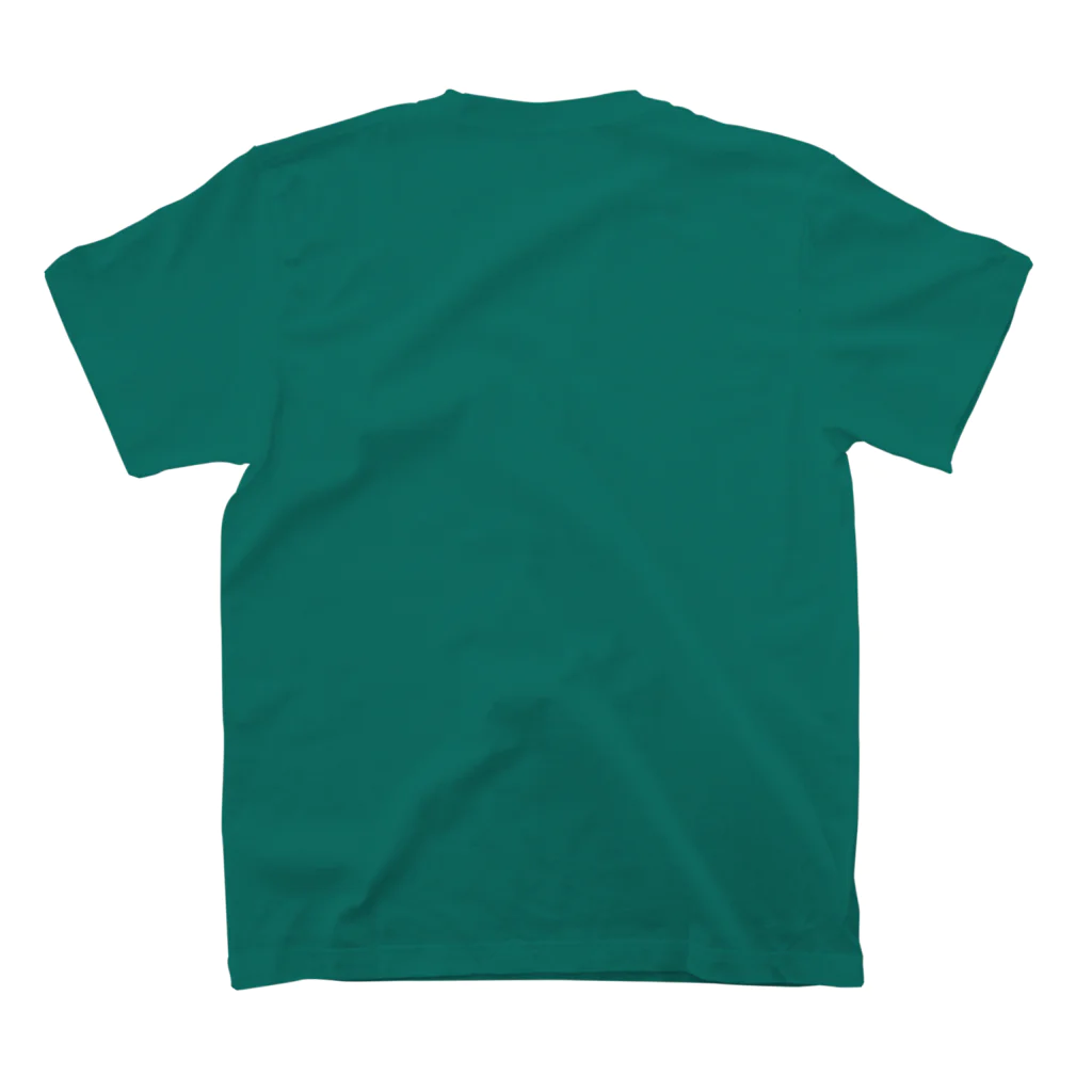 mabterroのつかみ命なヤツ (GREEN) スタンダードTシャツの裏面