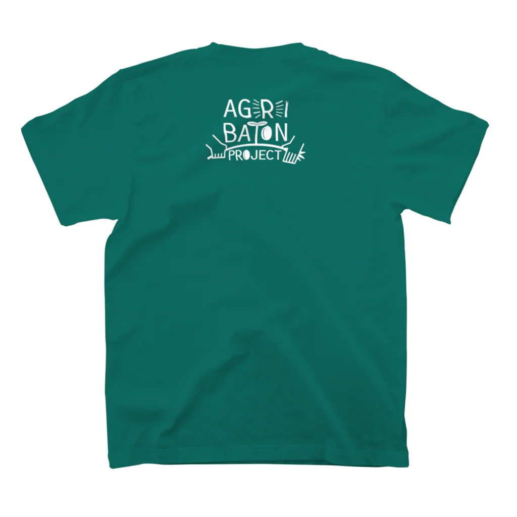 AGRIBATONPROJECTのAGRIBATONPROJECT スタンダードTシャツの裏面