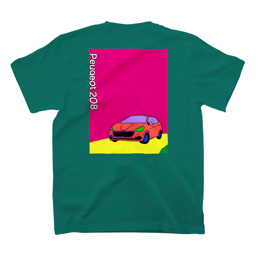 Car-to-Wearのp.o.p. 208 スタンダードTシャツの裏面