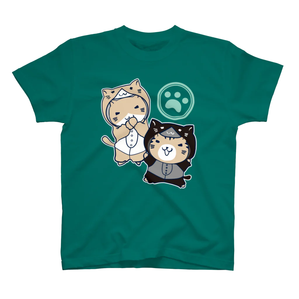 猫渕さん【公式】の着ぐるみ猫渕さん スタンダードTシャツ