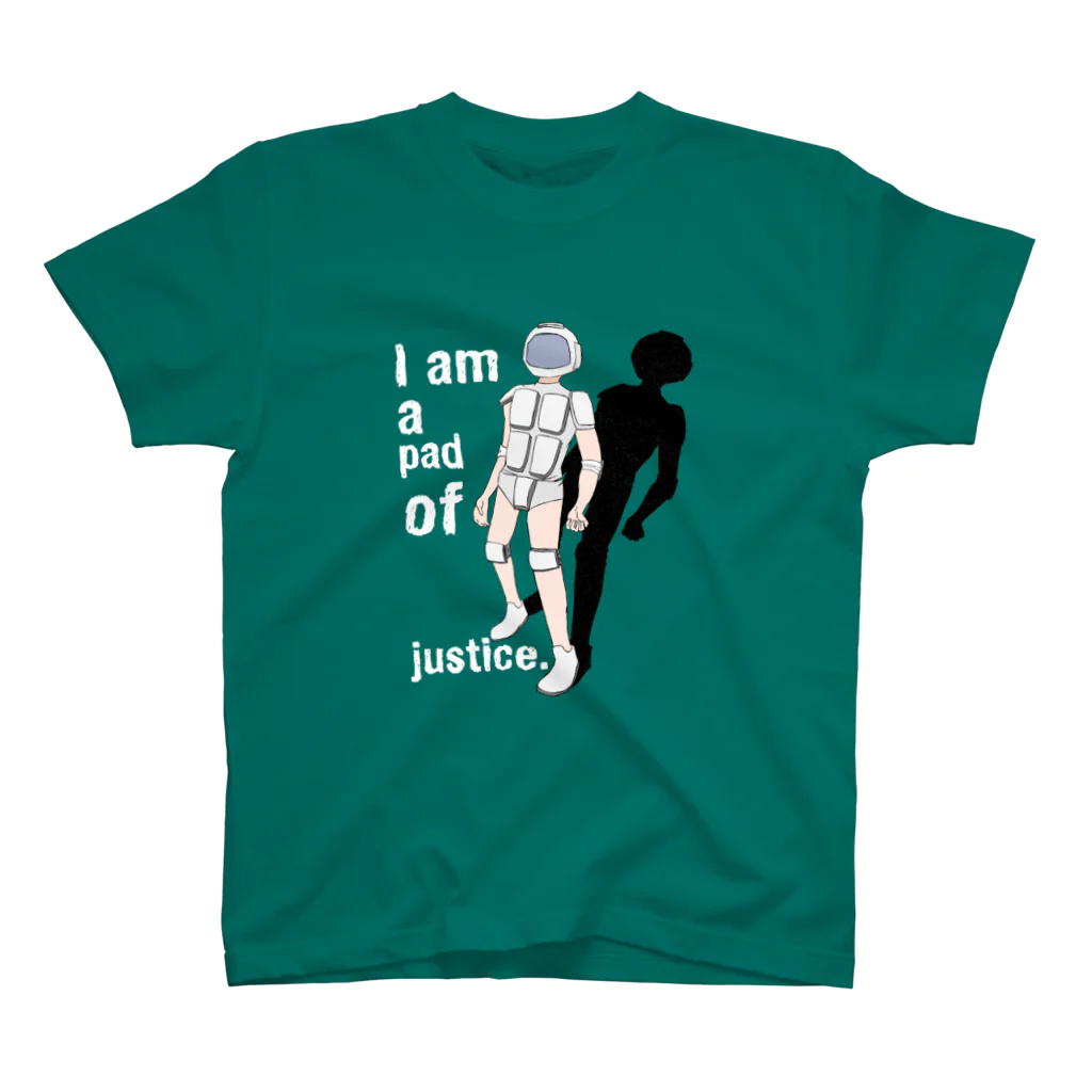 どでかごんのI am a pad of justice. Regular Fit T-Shirt