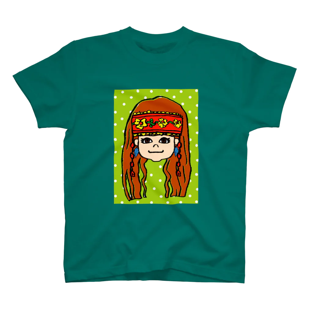 NahunggoのIndian Girl☆ スタンダードTシャツ