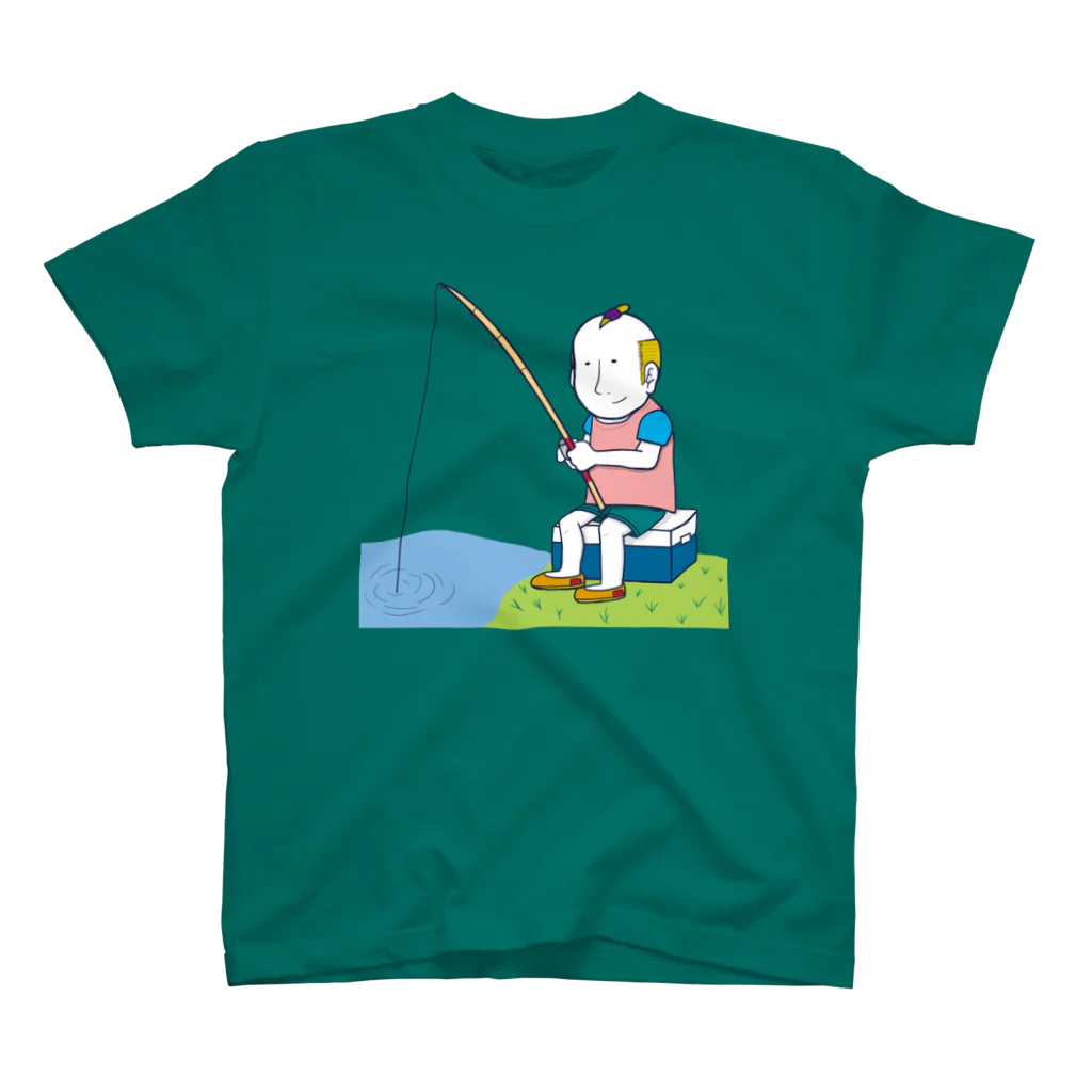 Oedo CollectionのFishing Boy スタンダードTシャツ