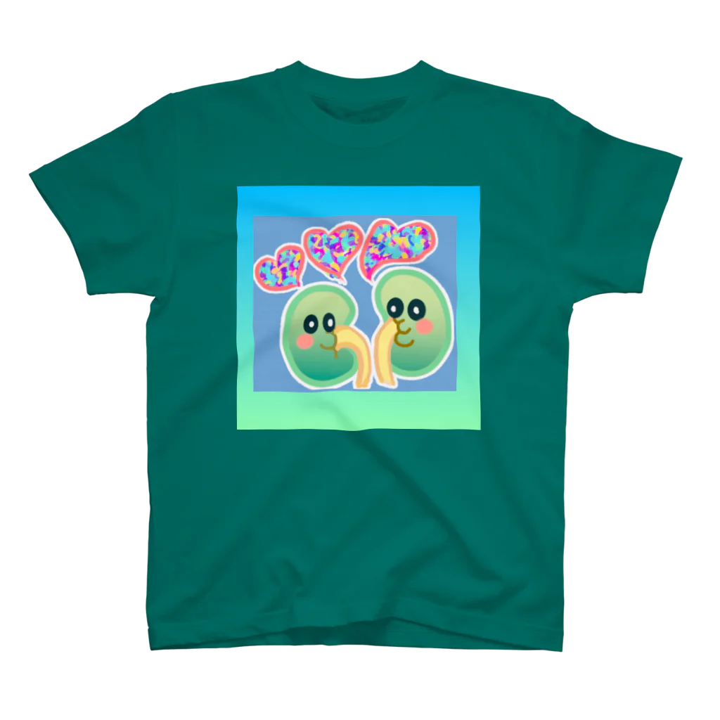 MedicalKUNのキュートな腎臓くん★ Regular Fit T-Shirt