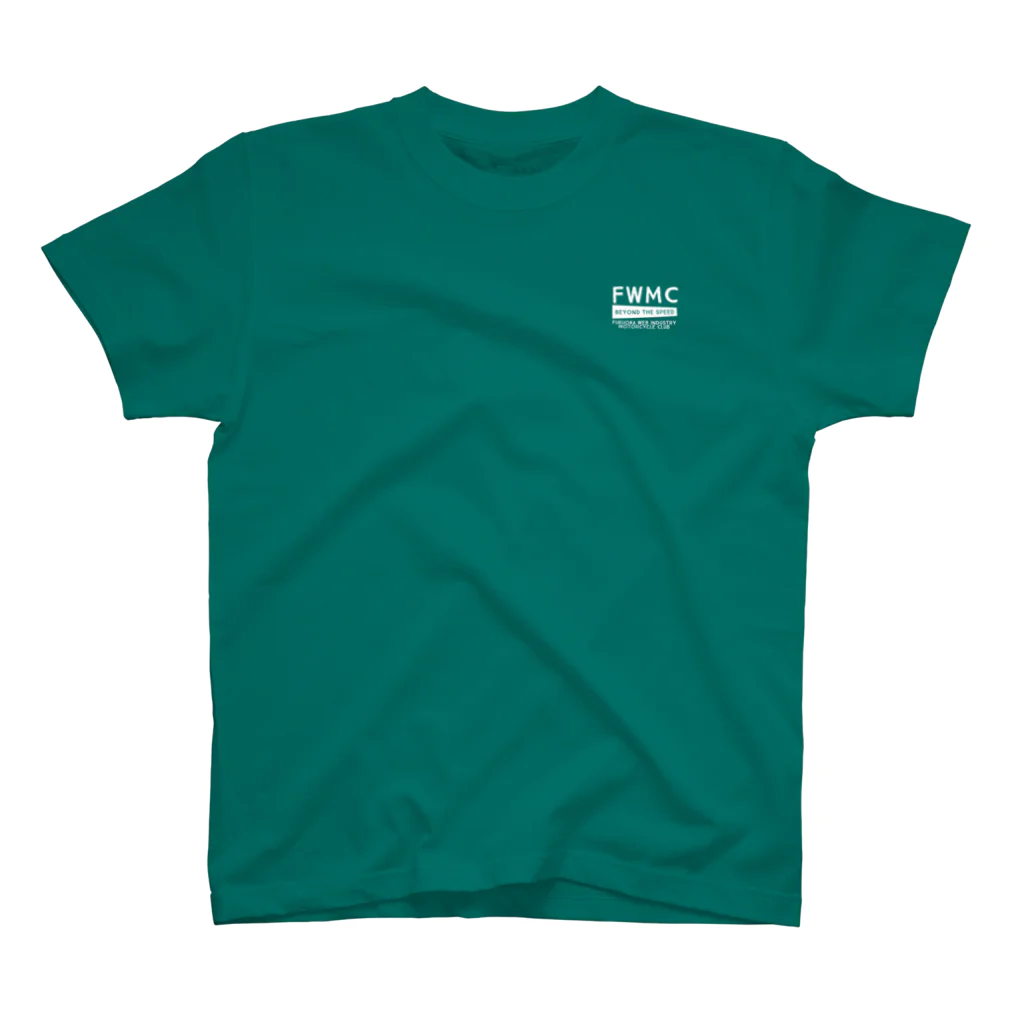 tetsyameowのWEBike VMX(白プリント） Regular Fit T-Shirt