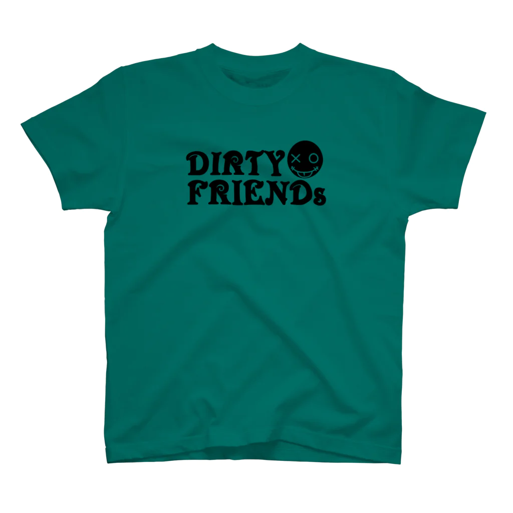 DIRTY FRIENDSのオリジナルLOGOTシャツ Regular Fit T-Shirt