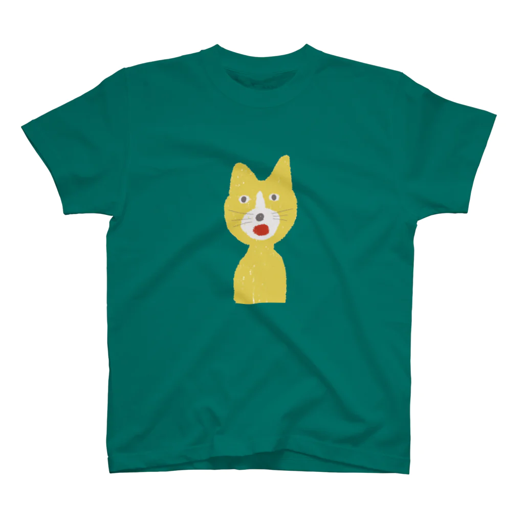 キッチン くろねこのきいろいねこ Regular Fit T-Shirt