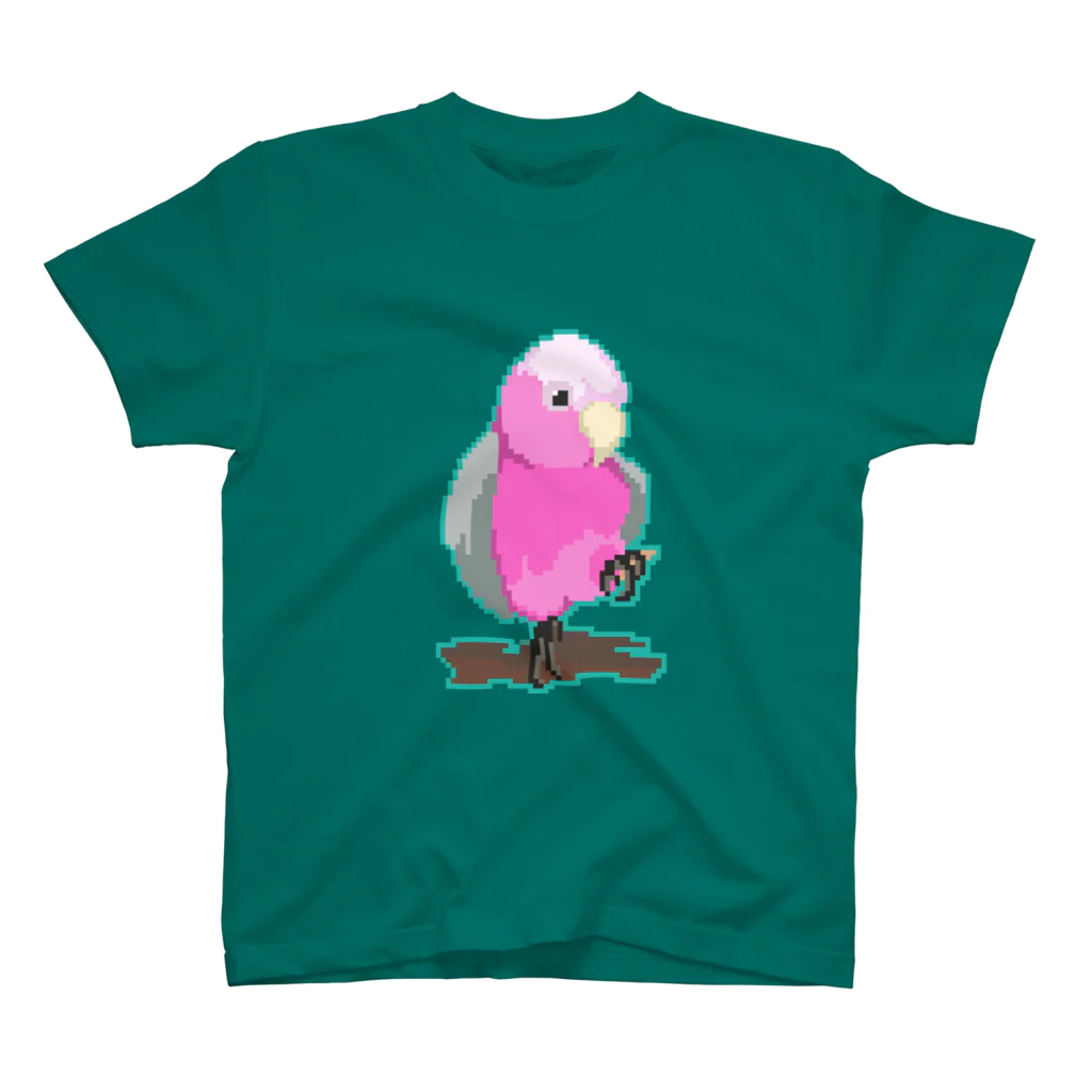 ソケットれんちのモモイロインコ スタンダードTシャツ