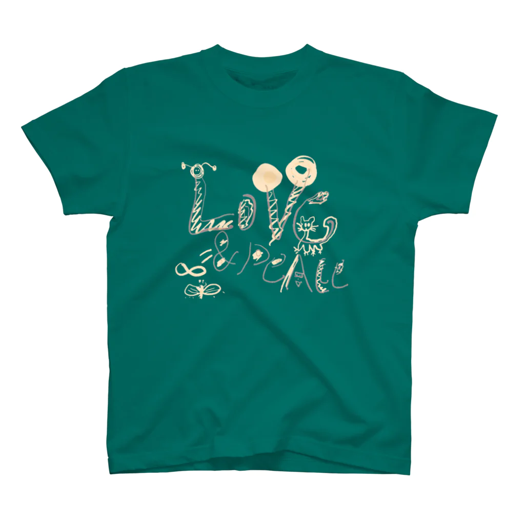 LsDF   -Lifestyle Design Factory-のチャリティー【LOVE&PEACE】 スタンダードTシャツ