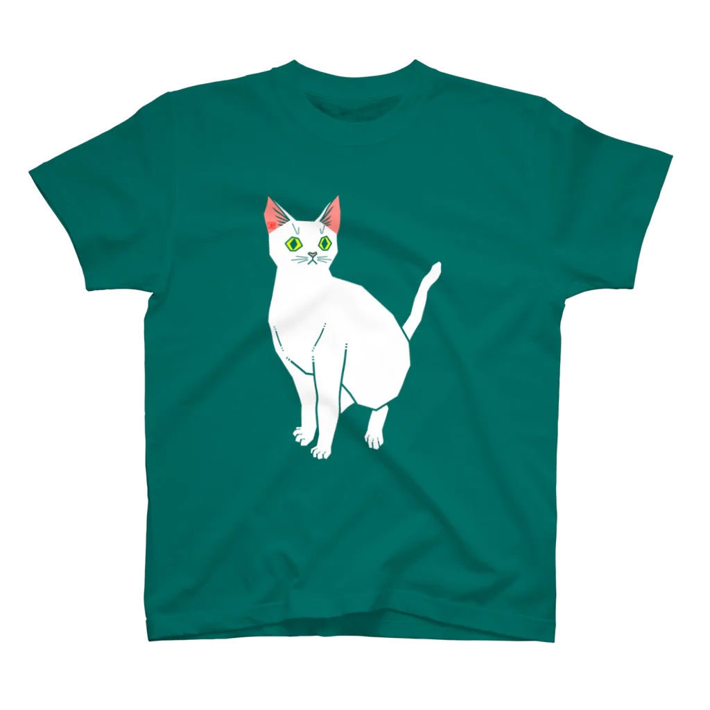 ねこの巣の白猫 Regular Fit T-Shirt