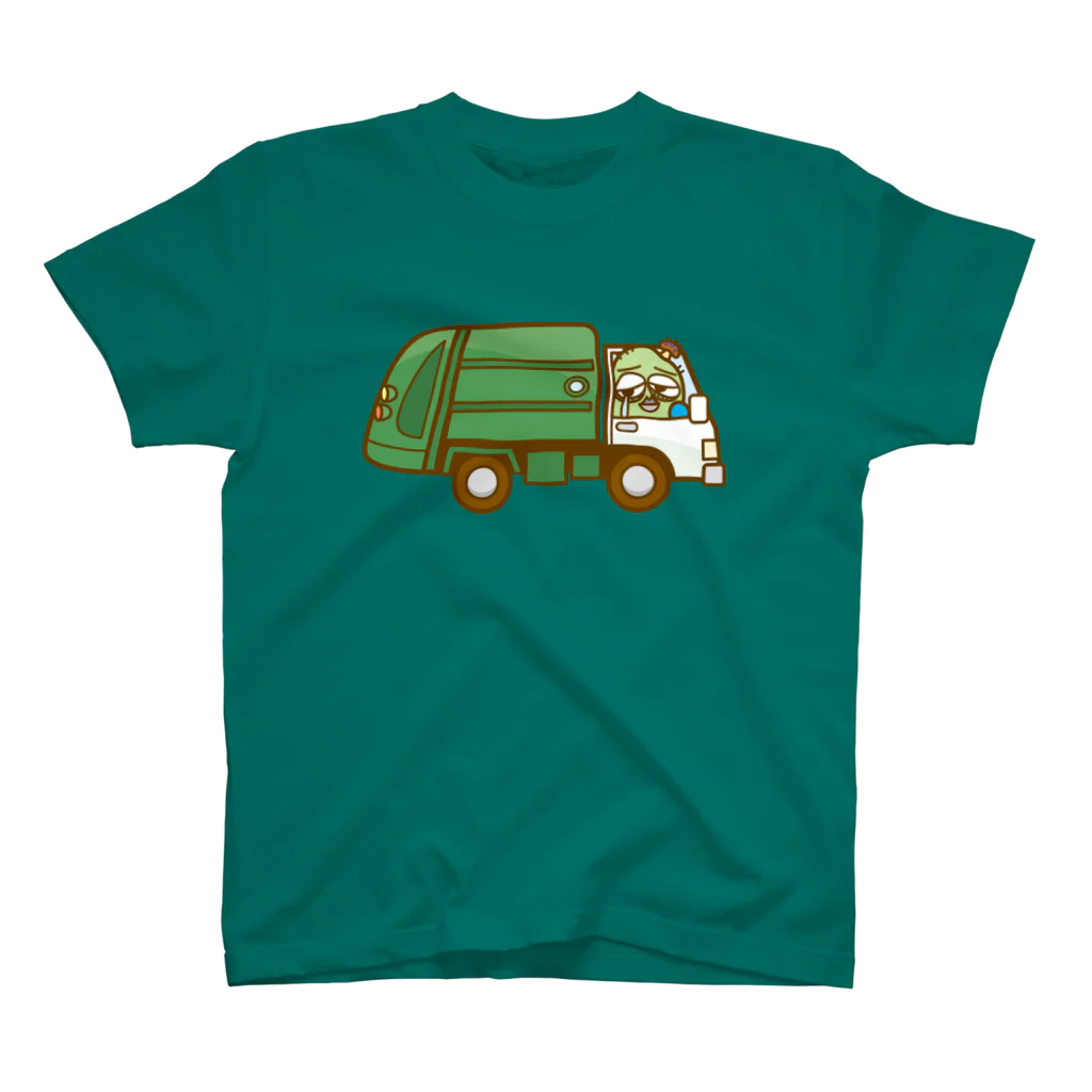 コメビツくんのザンパンくんのゴミ収集車 スタンダードTシャツ