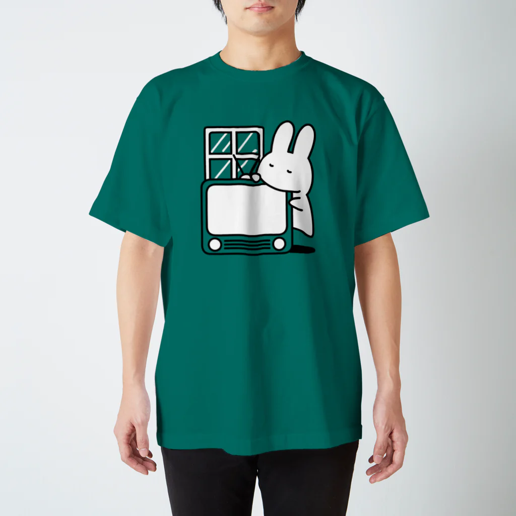 soratoのテレビにかじりつくうさぎ スタンダードTシャツ