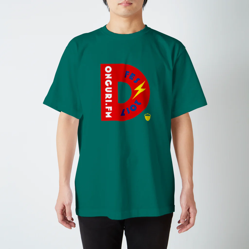 ドングリFMのポップアップストアのdonguri.fm fes 2017 Regular Fit T-Shirt