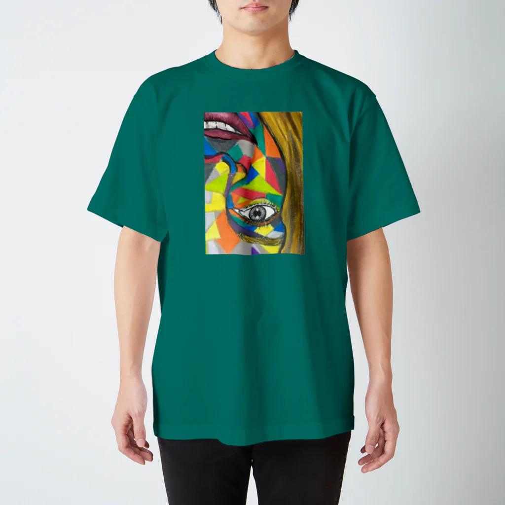 NAOKI1220のカラフル女の子 Regular Fit T-Shirt