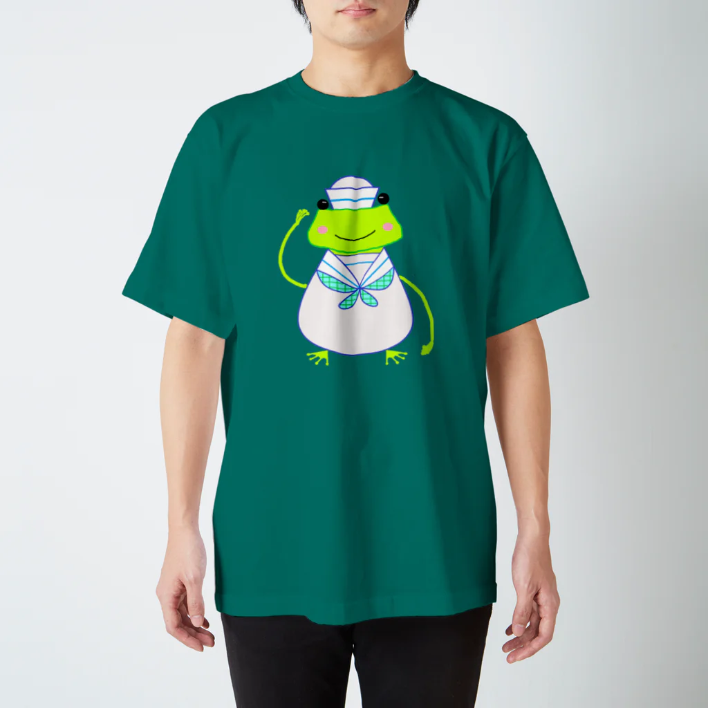 あるてみらのカエルちゃん水兵さん スタンダードTシャツ