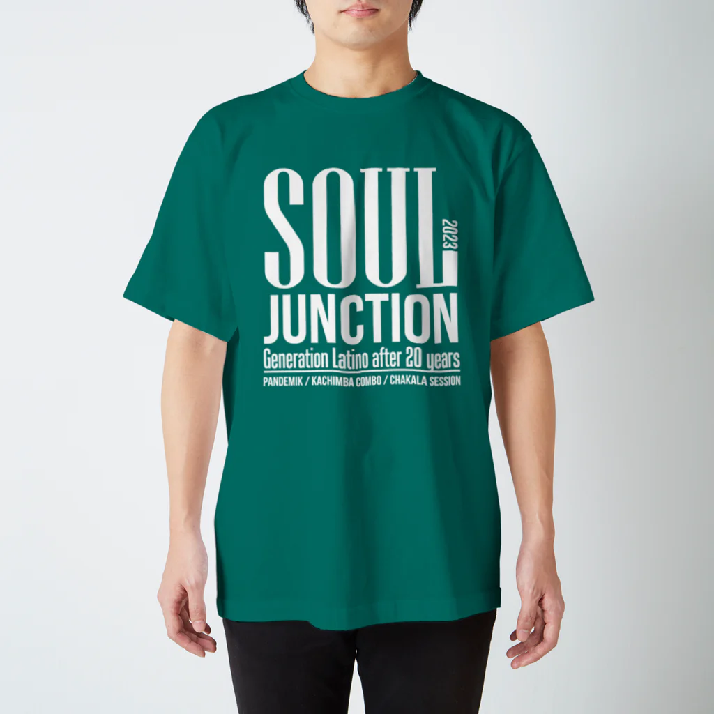 NS Records Japan ShopのSOUL JUNCTION 2023 記念Tshirt -blanco- スタンダードTシャツ