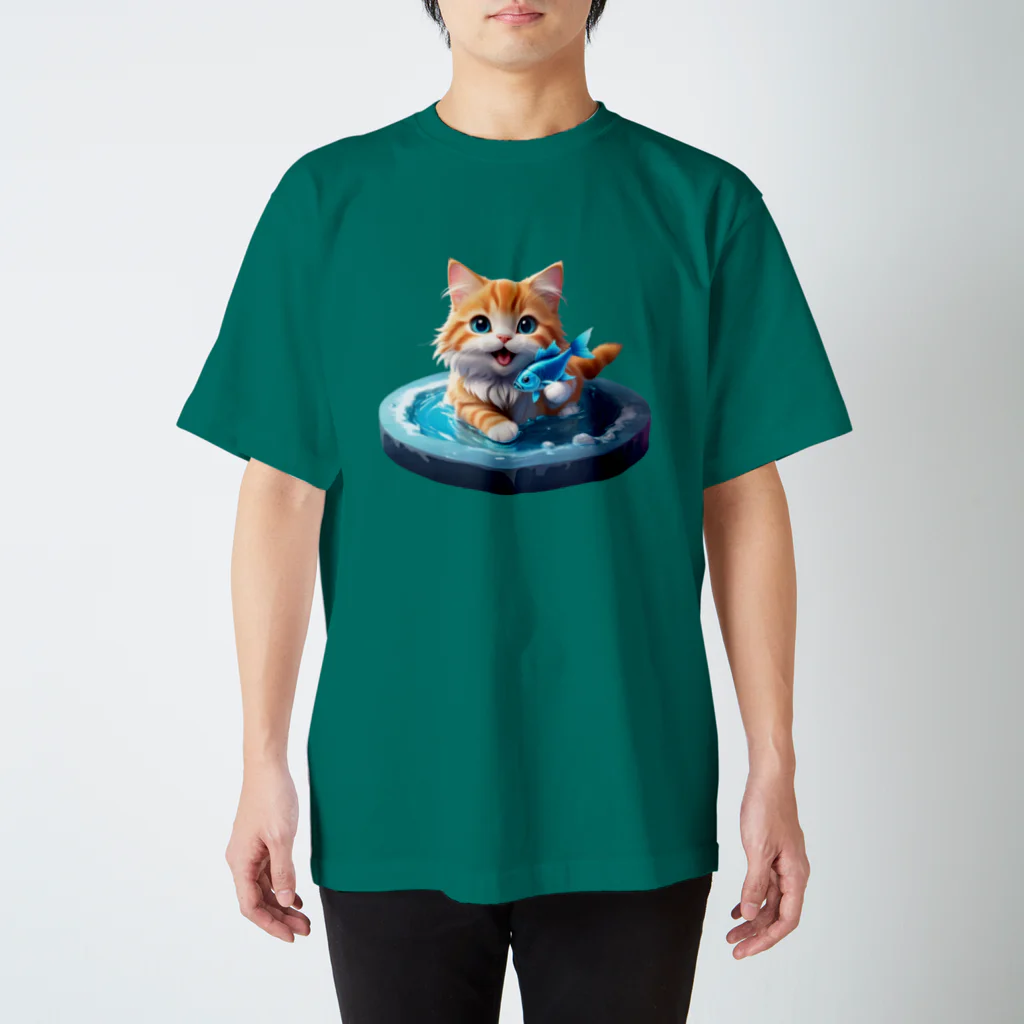 〜たけしゃんのお店〜のネコの幸せ⑦ スタンダードTシャツ