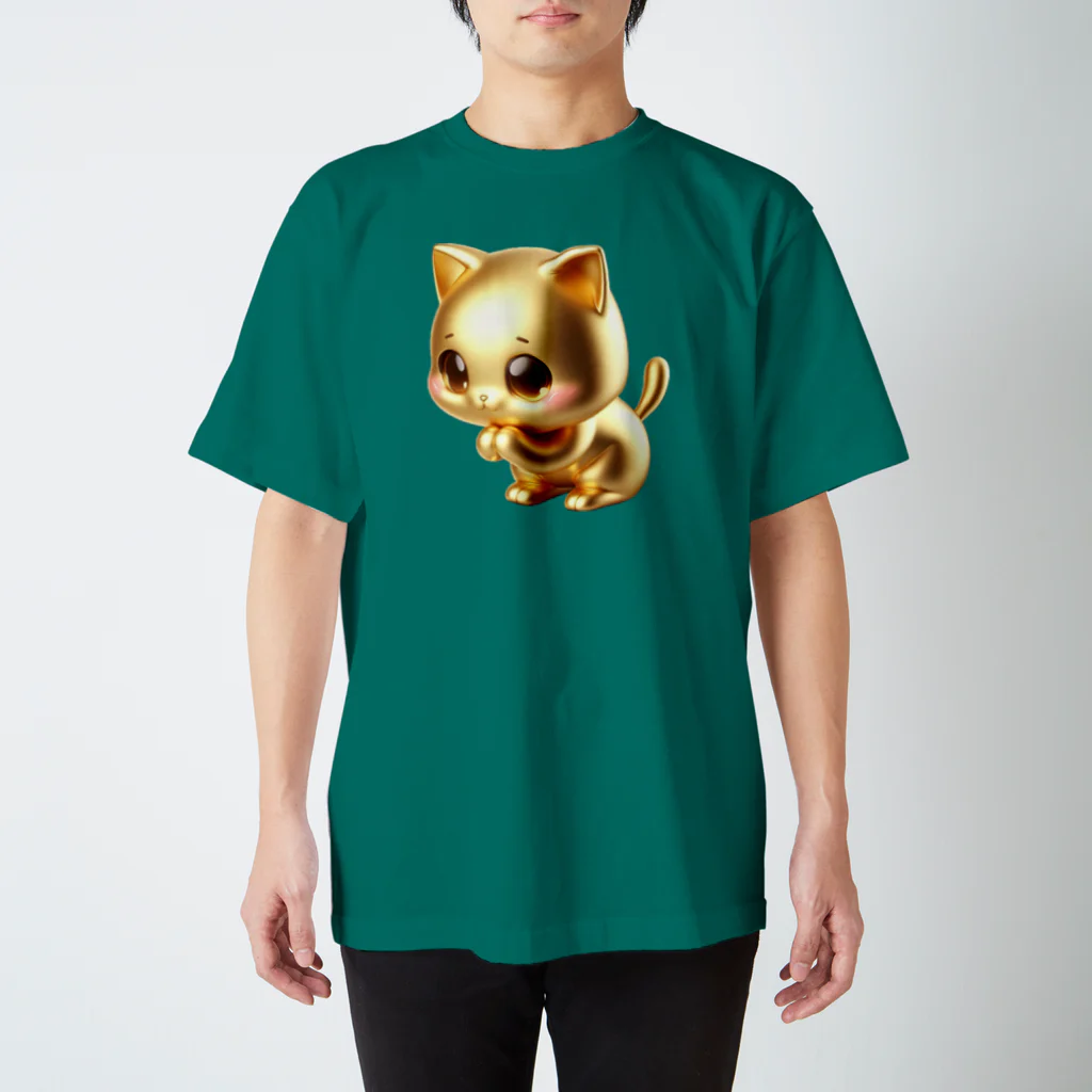 JUPITERの金運猫開運祈りＴシャツ スタンダードTシャツ