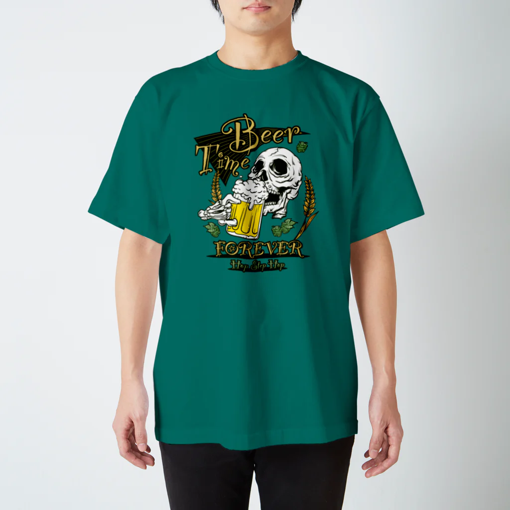 HIGEQLOのBeer Time Forever Regular Fit T-Shirt