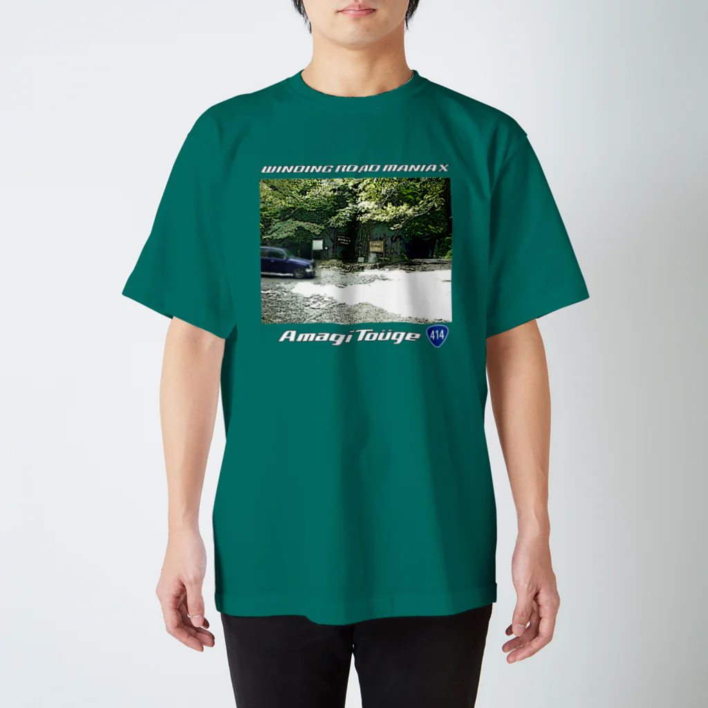 トラックマン05の峠Tシャツ：天城峠 Regular Fit T-Shirt