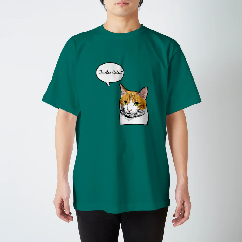 Twelve CatsのCOMIC! スタンダードTシャツ