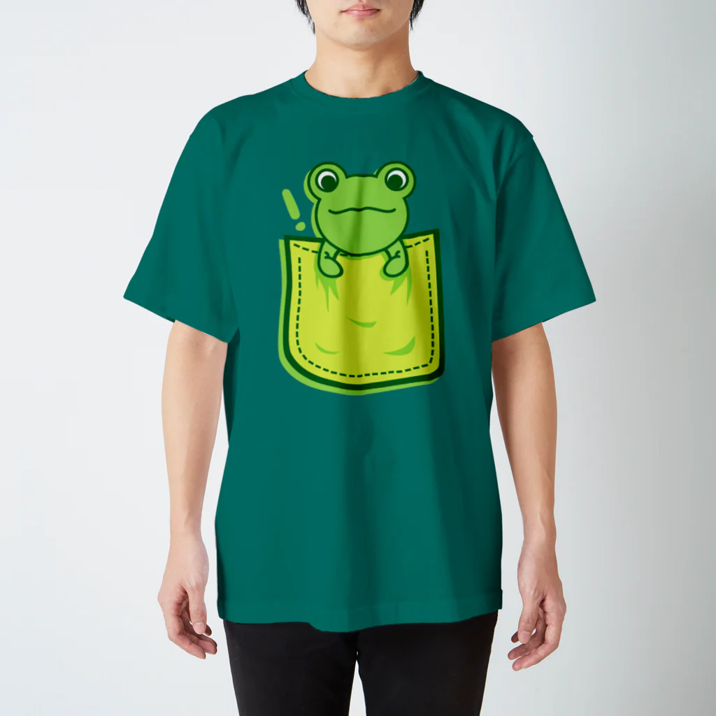 AURA_HYSTERICAのFrog_in_the_Pocket スタンダードTシャツ