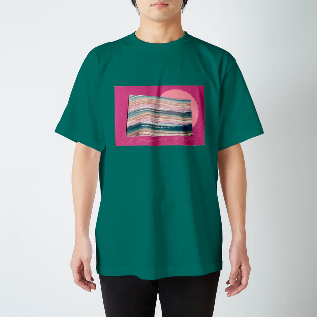 いさおやさんのwave スタンダードTシャツ