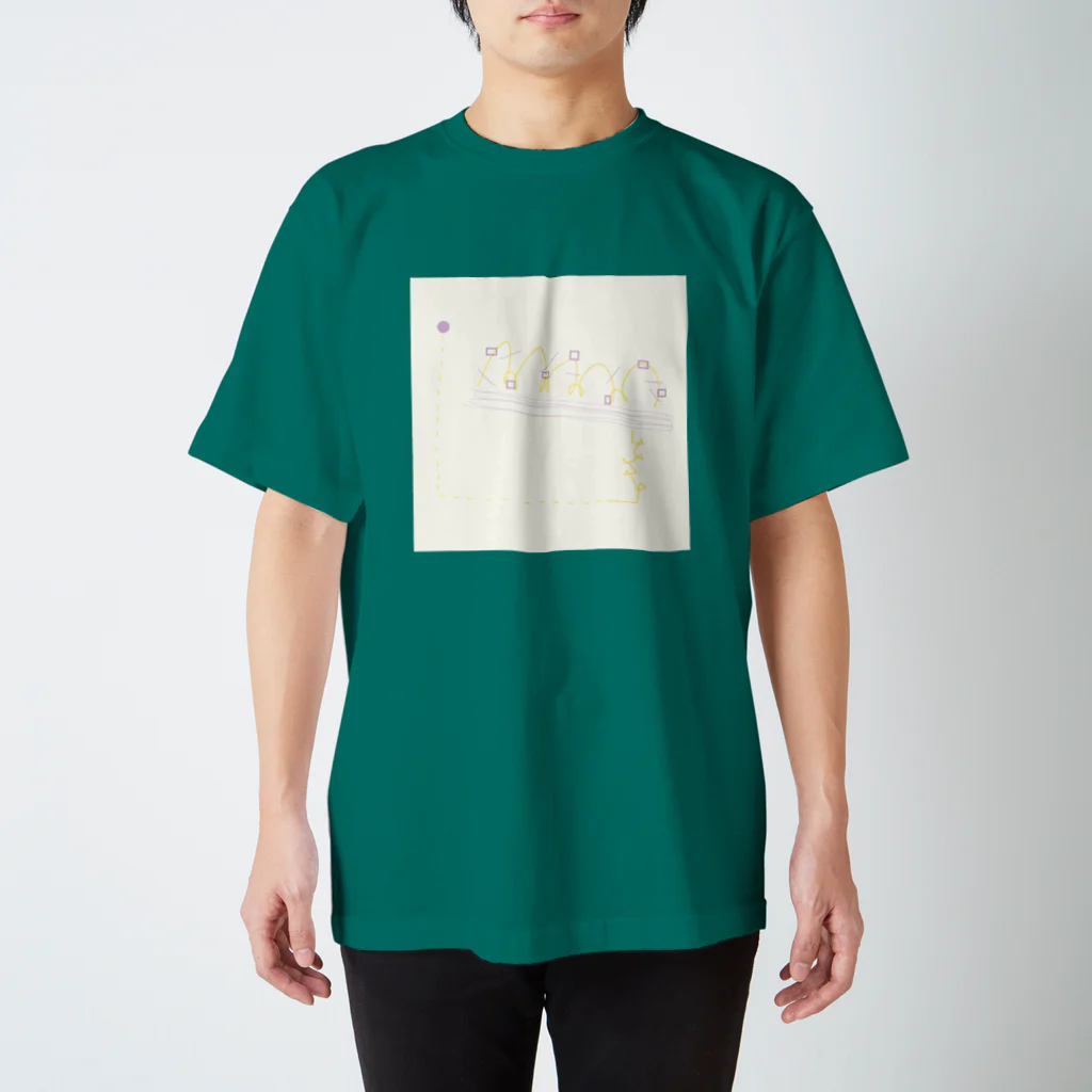 おばてんのもろい スタンダードTシャツ