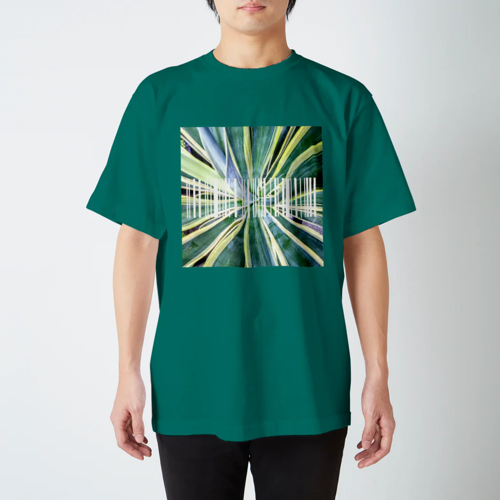 飯塚 iizukaのグリーン1 スタンダードTシャツ