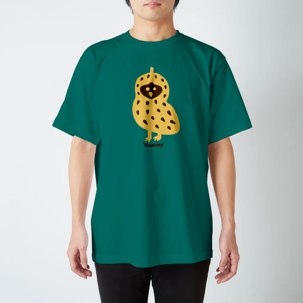 Takechan shopの【THE THREE OWL PEANUTS】Tommy Regular Fit T-Shirt