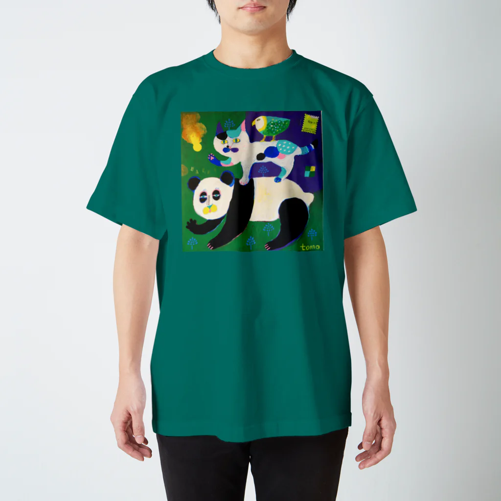 キムラトモミのなかよし Regular Fit T-Shirt