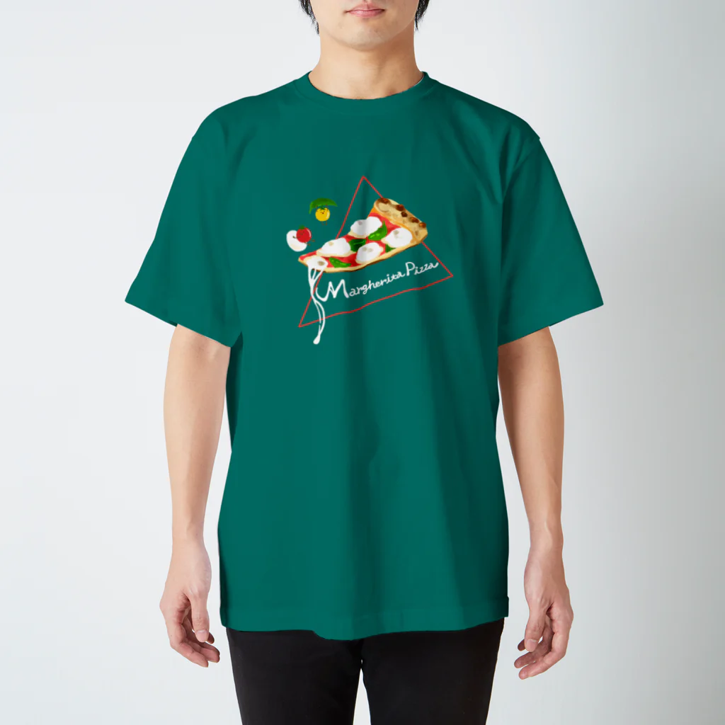 喫茶角砂糖のマルゲリータピザ！！ スタンダードTシャツ