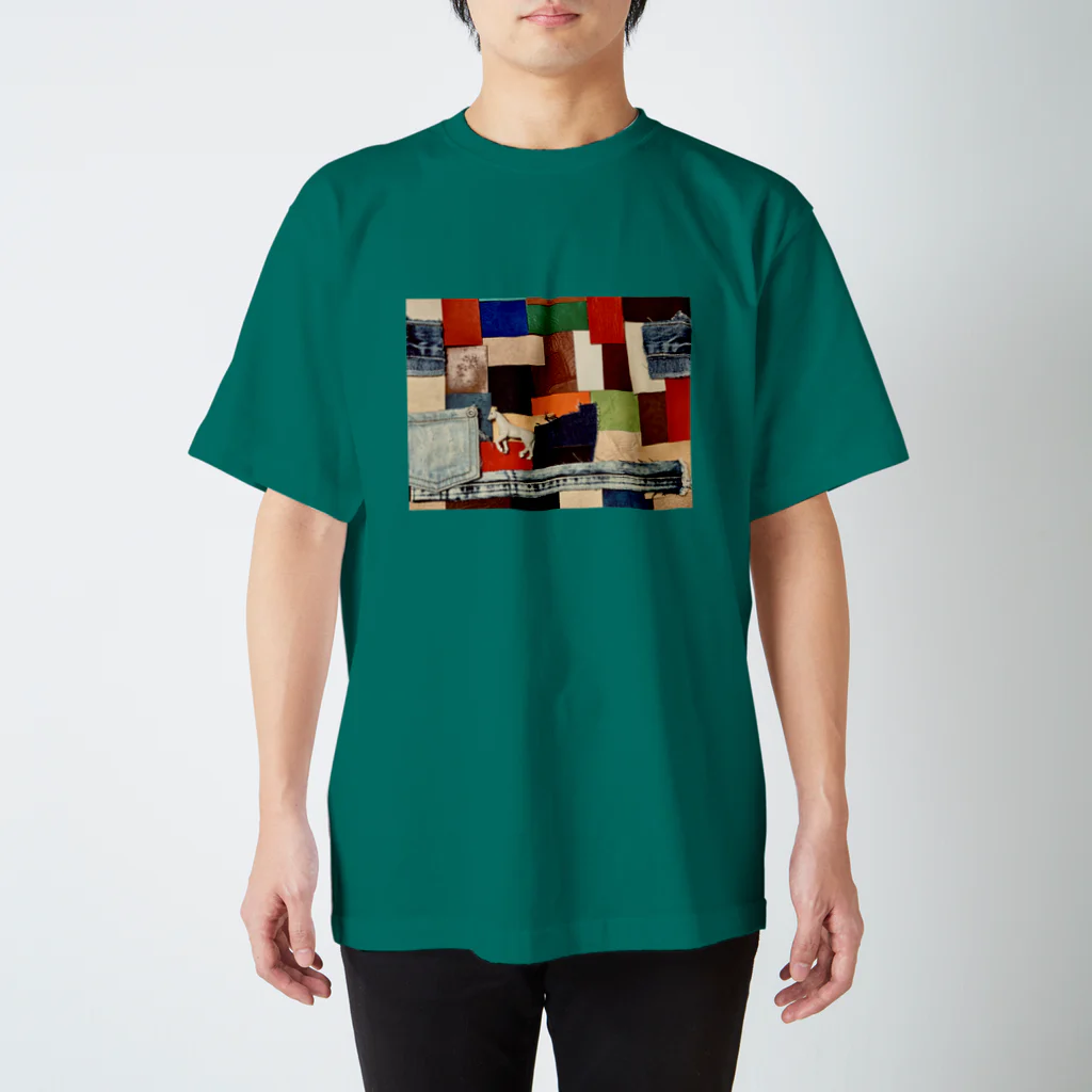 en_madeのアートデザインホース スタンダードTシャツ