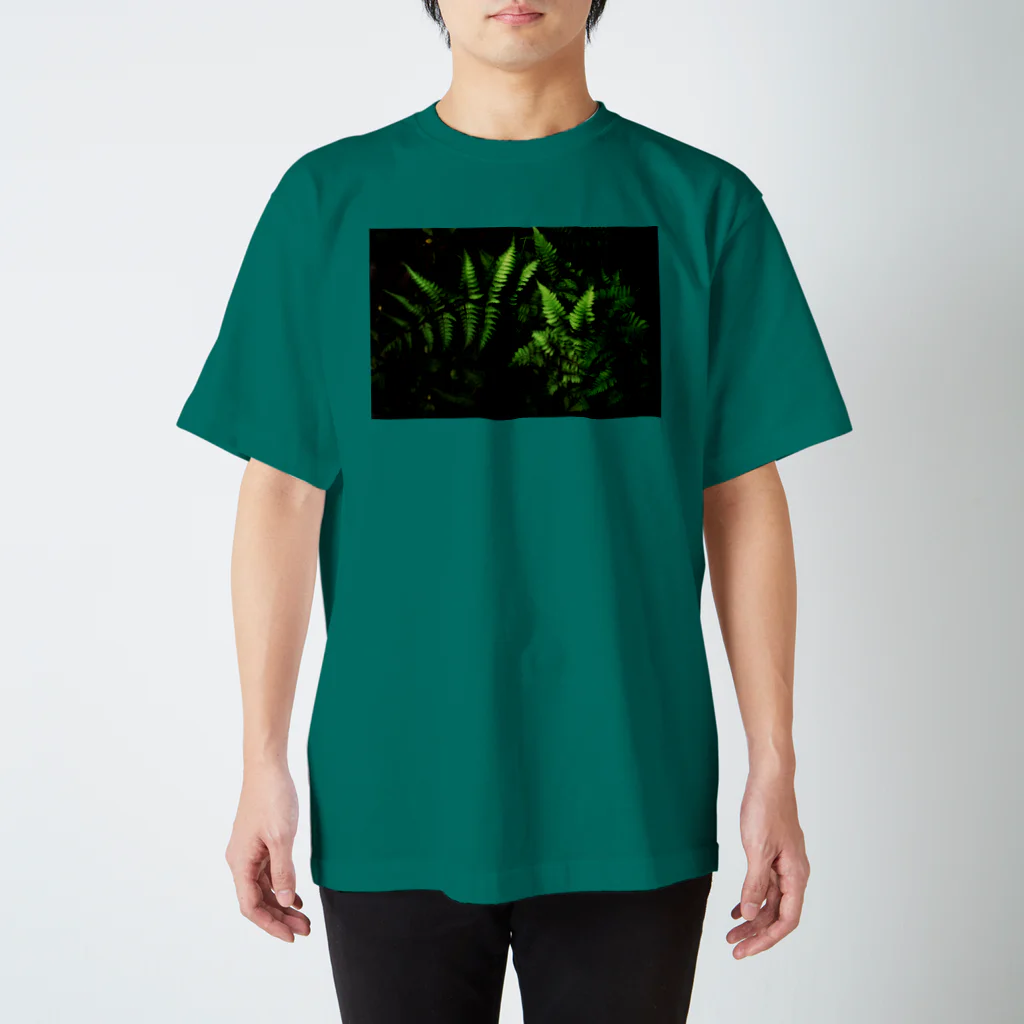 UshunのグリーンT スタンダードTシャツ