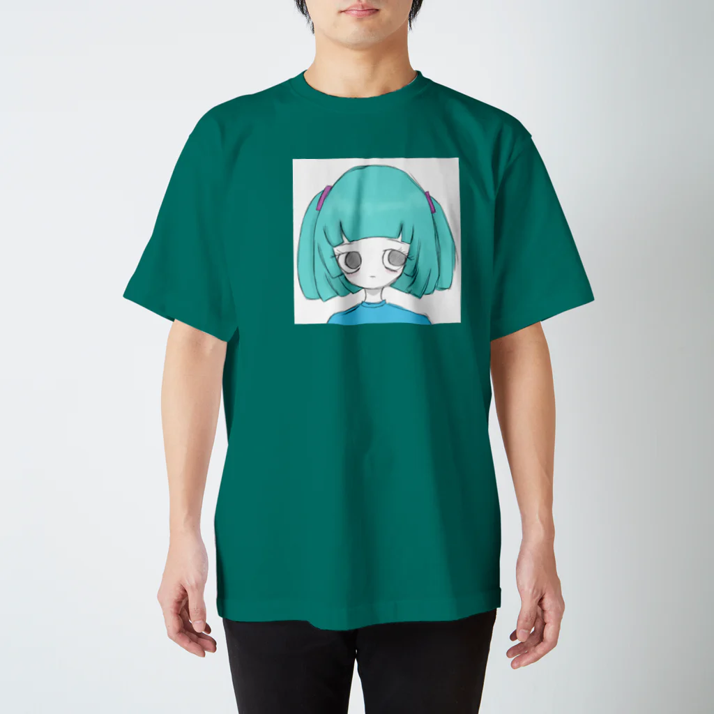 水口の自殺未遂水ちゃん スタンダードTシャツ