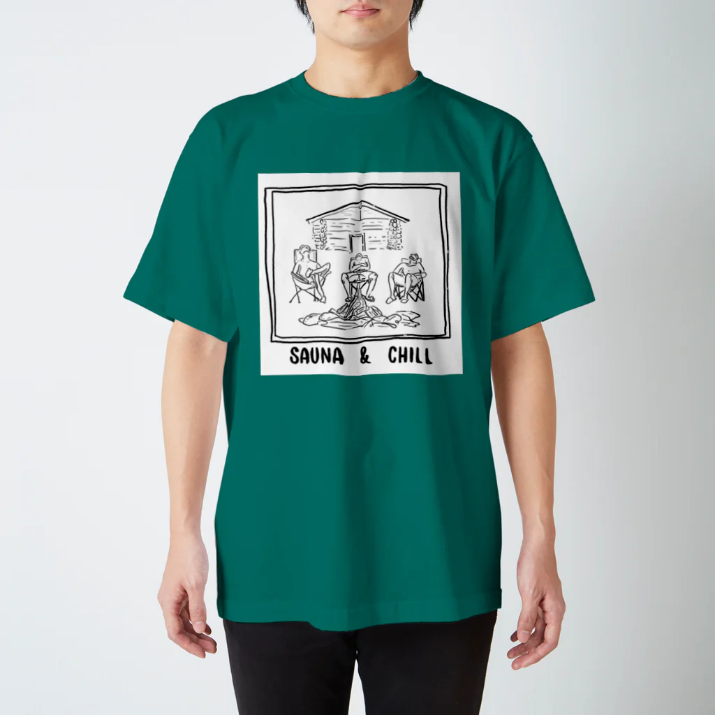 sauna_chillのtotonoitime スタンダードTシャツ