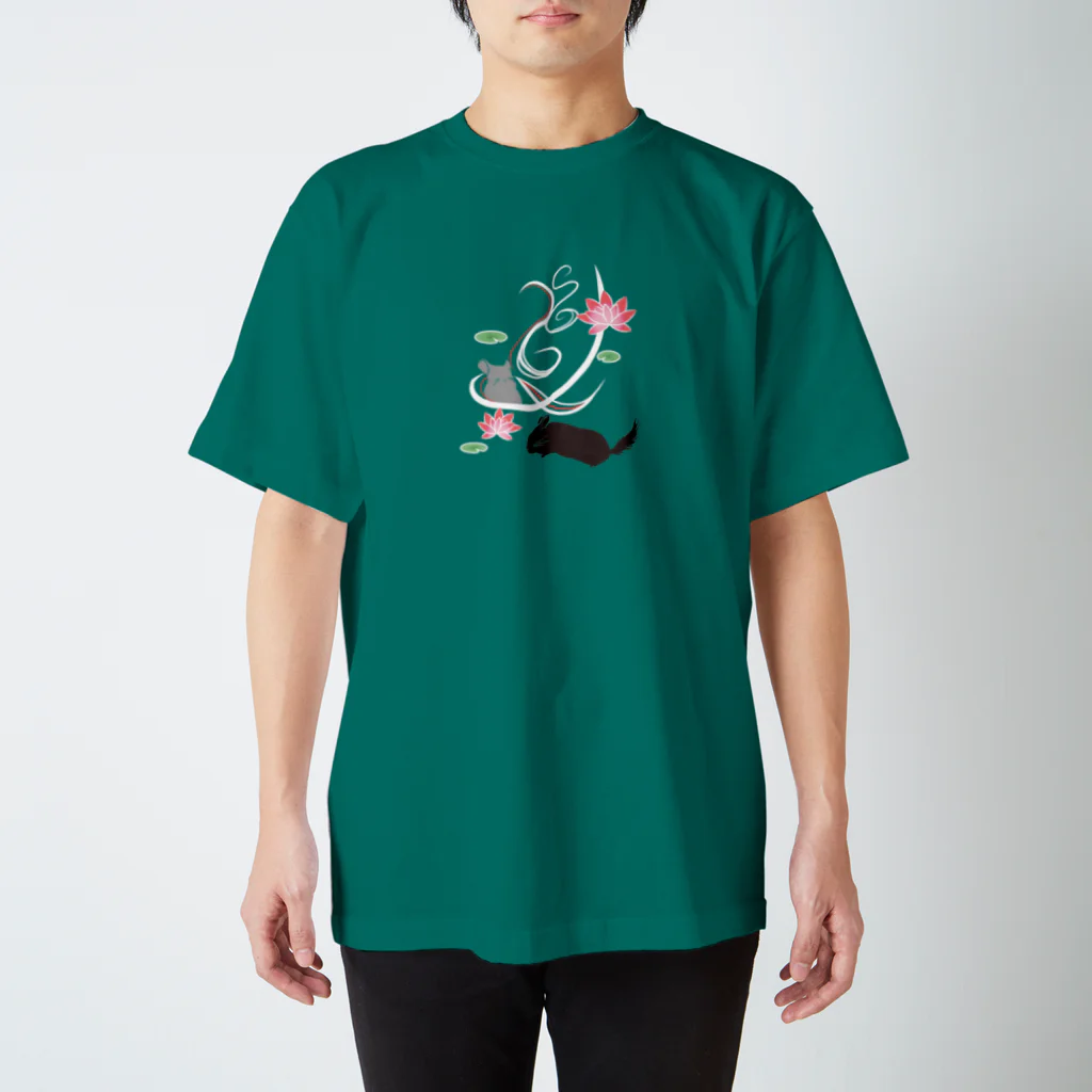 ニアコの流水チンチラちゃん Regular Fit T-Shirt