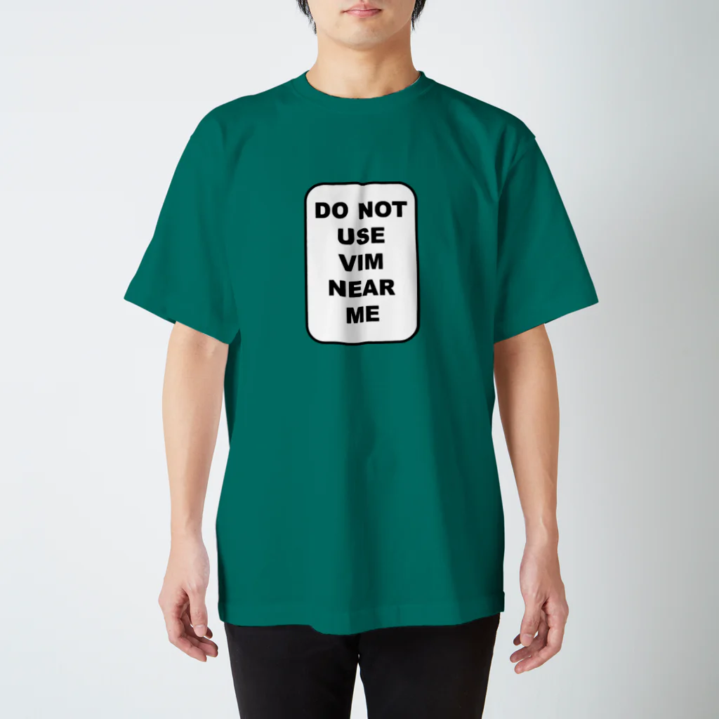 Age_Studioの私の近くでvimを使わないでください Regular Fit T-Shirt