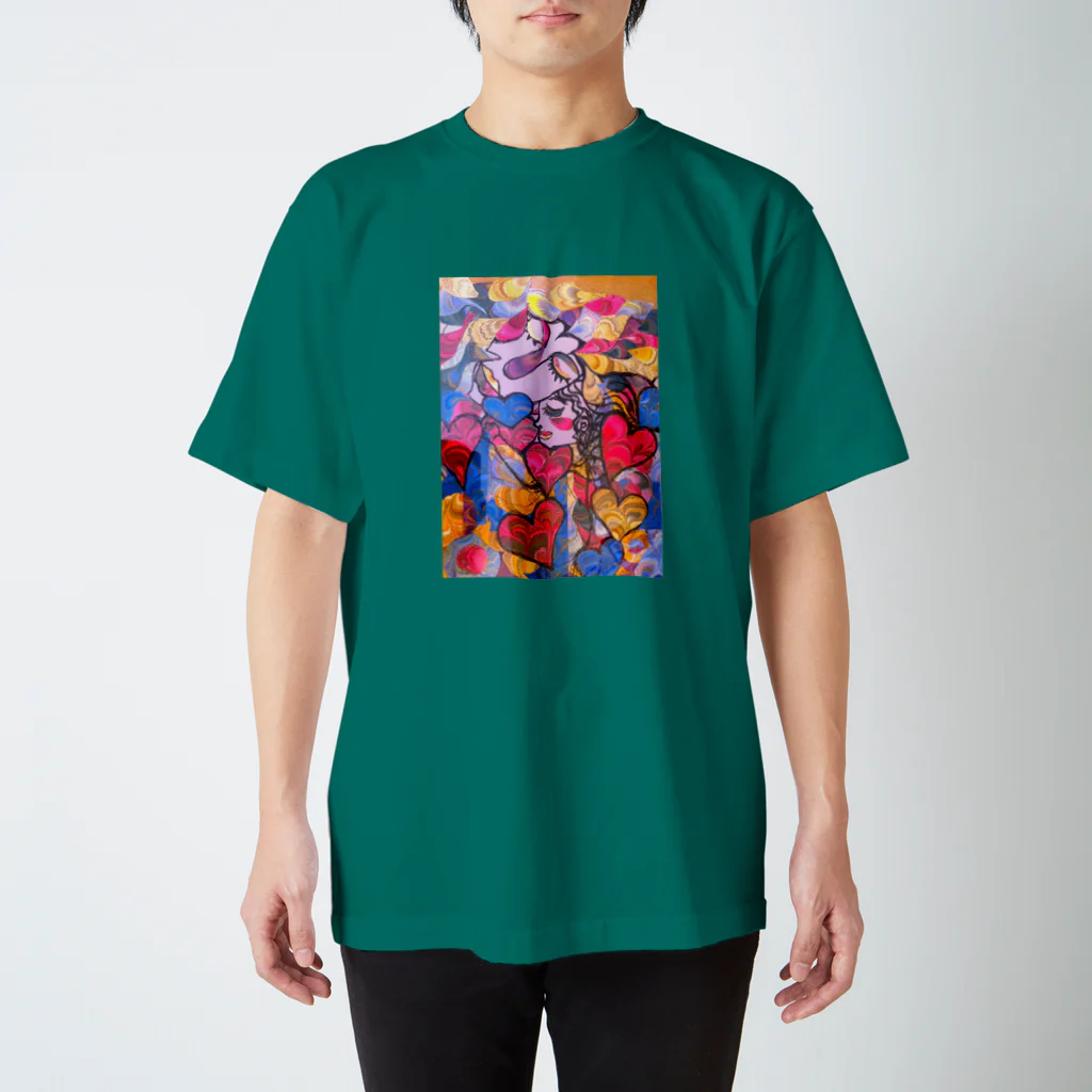 カピの母と子 Regular Fit T-Shirt